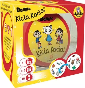 Dobble Kitty Cat, семейная игра, Rebel