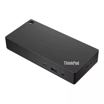 Док-станция Lenovo ThinkPad Universal USB-C Dock 40AY0090UK/40AY0090EU, черный