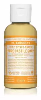 Доктор Мыло жидкое универсальное Bronner's Цитрус и Апельсин 60мл, Dr. Bronner's