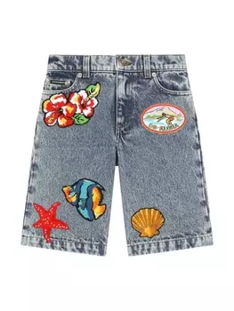 Dolce & Gabbana джинсовые шорты, синий