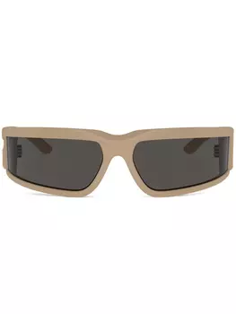 Dolce & Gabbana Eyewear очки в прямоугольной оправе, нейтральный цвет