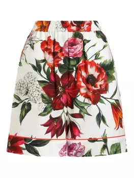 Dolce & Gabbana хлопковые шорты, белый