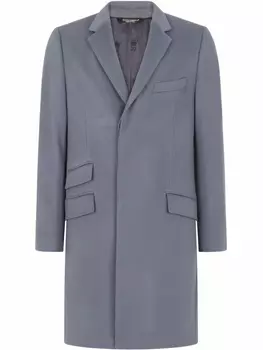 Dolce & Gabbana кашемировое пальто, синий