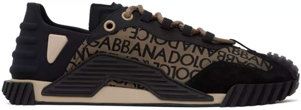 Dolce & Gabbana Коричнево-черные кроссовки NS1