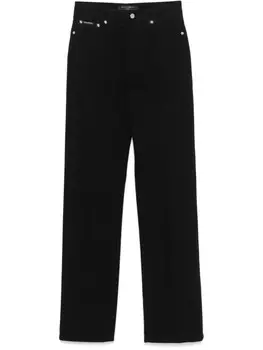 Dolce & Gabbana прямые джинсы, черный