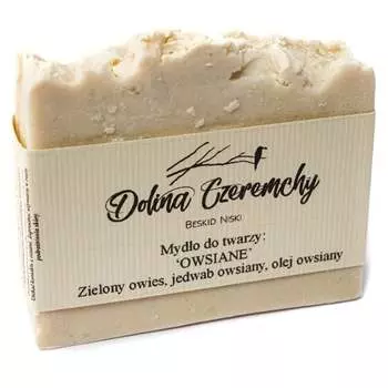 Долина Черемчи, Овсяное мыло для лица, 90 г, Dolina Czeremchy