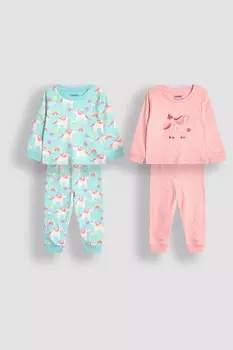 Домашний комплект Jojo Maman Bb, 2 предмета, розовый/голубой