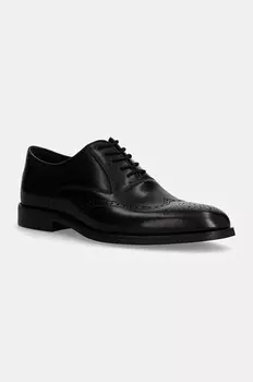 ДОНАЛЬД кожаные туфли Aldo, черный