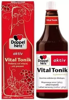 Doppelherz Vital, Тонизирующие витамины для пожилых людей, 1000 мл