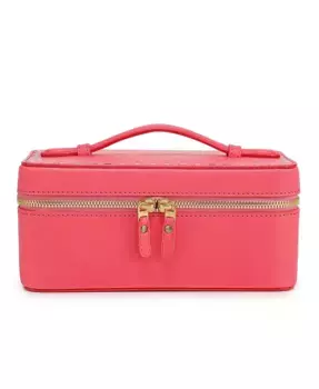 Дорожная косметичка из кожи Clivia Travel OLD TREND, розовый