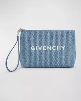 Дорожная сумка с логотипом на ремешке Givenchy, цвет Denim Blue