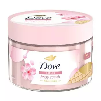 Dove Скраб для тела Сакура 280 G. , Pink