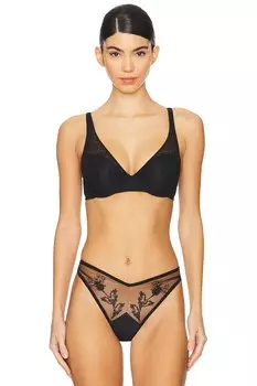 Довольно гладкий бюстгальтер Natori, черный