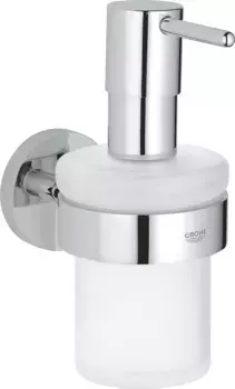 Дозатор мыла Grohe "Essentials", (упаковка), с долговечной и блестящей поверхностью 7,2х18,8х12,6 см, 7,2 см, цвет chromfarben