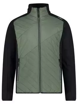 Дождевик CMP Hybridjacke, цвет Khaki/Schwarz