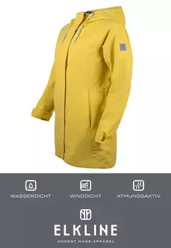 Дождевик elkline Feel Good, цвет lemon