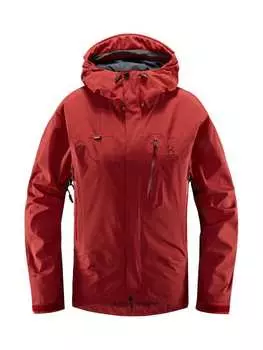 Дождевик Haglfs, цвет brick red