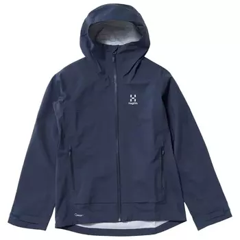 Дождевик Haglfs Women's Front Proof, цвет Tarn Blue