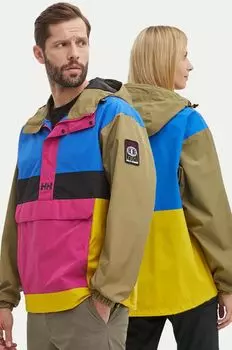 Дождевик Helly Hansen, зеленый