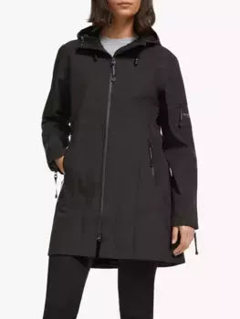 Дождевик Ilse Jacobsen Hornbk 3/4 Length, черный