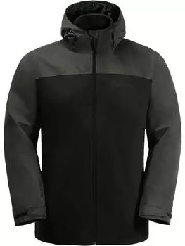 Дождевик Jack Wolfskin, антрацит
