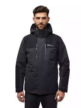 Дождевик Jack Wolfskin, антрацит