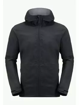 Дождевик Jack Wolfskin, черный
