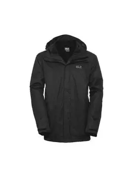 Дождевик Jack Wolfskin, черный