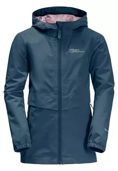 Дождевик Jack Wolfskin, цвет dark sea