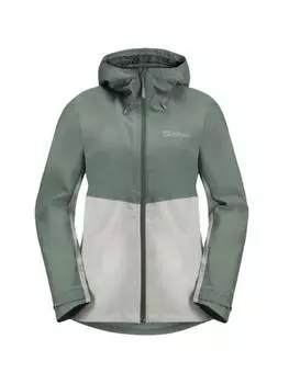 Дождевик Jack Wolfskin, цвет mintgrn