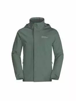 Дождевик Jack Wolfskin, зеленый