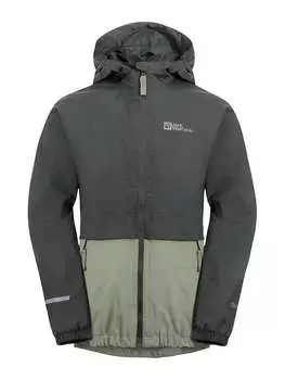 Дождевик Jack Wolfskin, зеленый