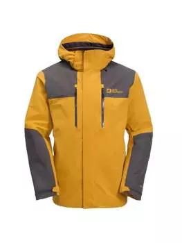 Дождевик Jack Wolfskin, желтый