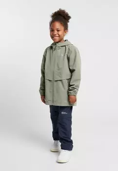 Дождевик MALIMA Jack Wolfskin, цвет mint leaf