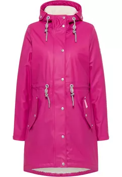 Дождевик myMo Mit Webpelzfutter, цвет Fuchsiapink