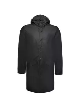 Дождевик RAINS Long Jacket W3, черный