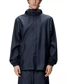 Дождевик с капюшоном Rains Fishtail, синий