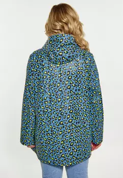 Дождевик Schmuddelwedda, цвет Stahlblau Limette Leo
