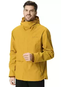 Дождевик VAUDE "Men's Comyou Pro Rain Jacket", с капюшоном, цвет Burnt Yellow