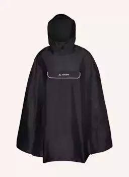 Дождевик вальдипино Vaude, черный