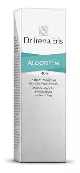 Dr Irena Eris, Algorithm, глубоко увлажняющая маска для лица и шеи 40+, 75 мл