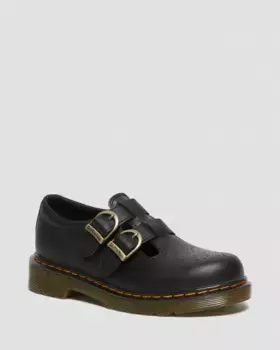 Dr. Martens Junior 8065 Softy T Кожаные туфли Мэри Джейн, цвет Black — Softy T