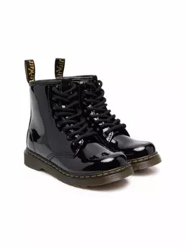 Dr. Martens лакированные ботинки 1460, черный