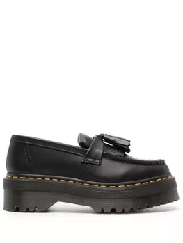 Dr. Martens лоферы Adrian на платформе, черный