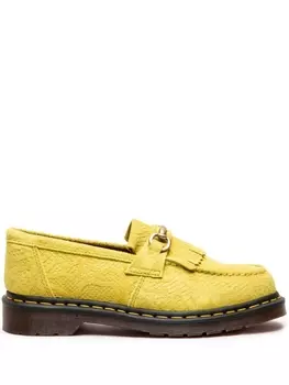 Dr. Martens лоферы Adrian Snaffle, зеленый