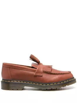 Dr. Martens лоферы Saddle, коричневый