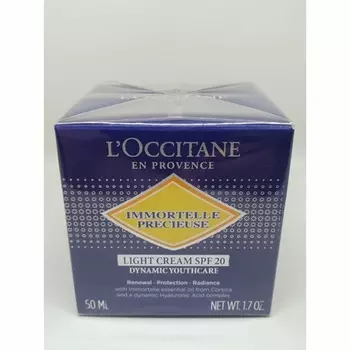Драгоценный легкий крем Spf20 50мл, L'Occitane