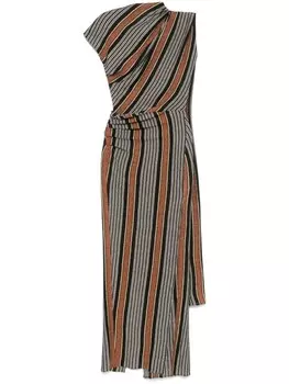 Драпированное макси-платье Missoni, черный