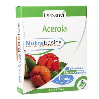 Драсанви Ацерола 30 капсул Нутрабасикос Drasanvi