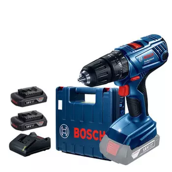 Дрель аккумуляторная Bosch GSB 180-Li + два аккумулятора 2.0Ah